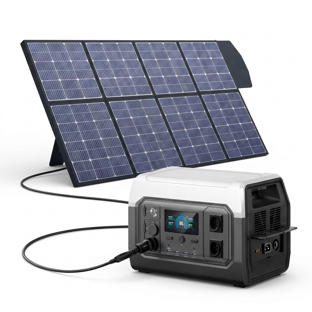 Kit Solaire Portable 1800W + Panneau 400W