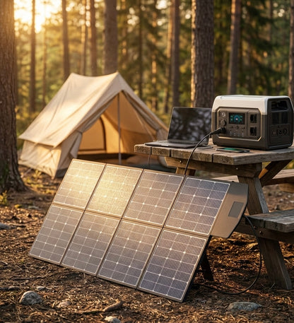 Kit Solaire Portable 1800W + Panneau 400W