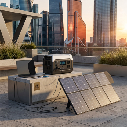 Kit Solaire Portable 1800W + Panneau 400W